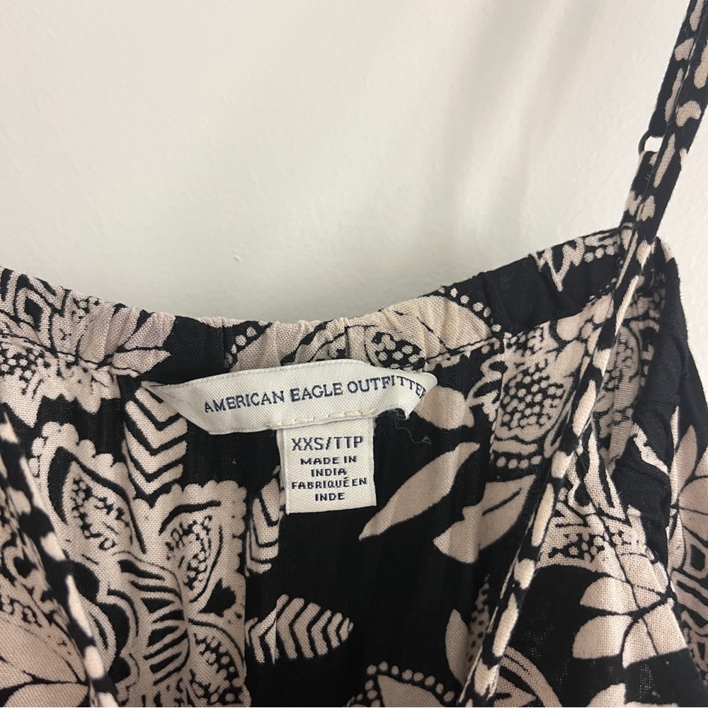 AE Black & White Jumpsuit - Picture 4 of 7